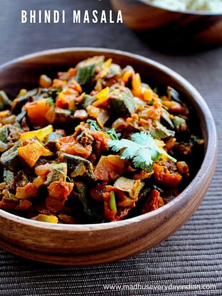 how to make bhindi masala fry recipe