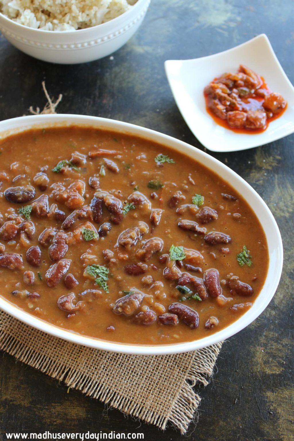 Instant Pot Rajma Masala | Kidney Bean Curry - Madhu's Everyday Indian