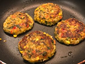 Mixed Veggies Quinoa Brown Rice Cutlet - Madhu's Everyday Indian