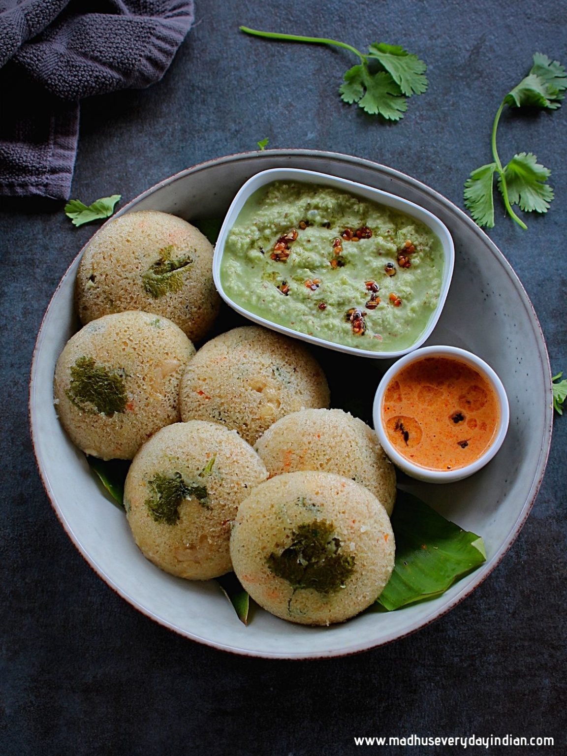 Instant Oats Idli Recipe - Madhu's Everyday Indian