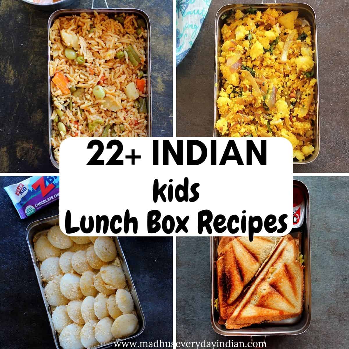 51 Easy Lunch Box Ideas for Kindergarten Kids - All Nutritious