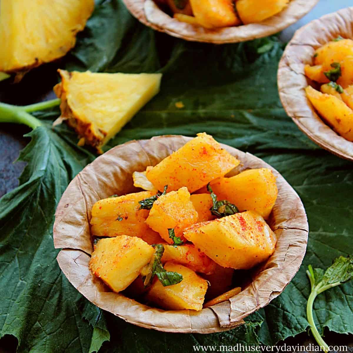 DESi Chaat - Tangy Pineapple Slices