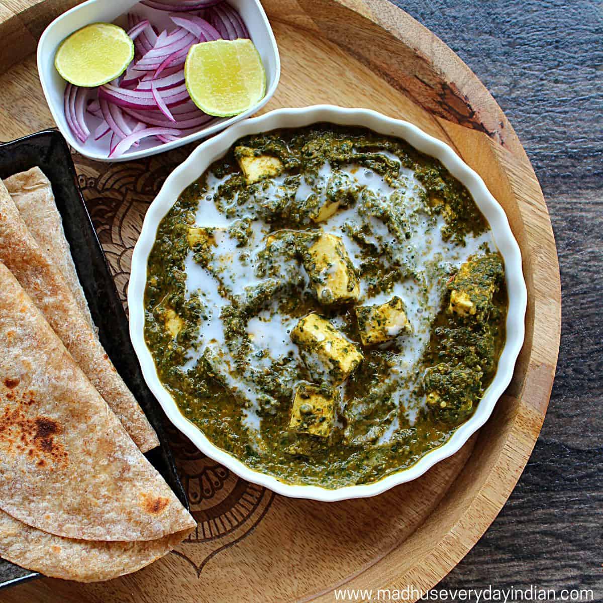 Easy Palak Paneer Recipe - Madhu's Everyday Indian