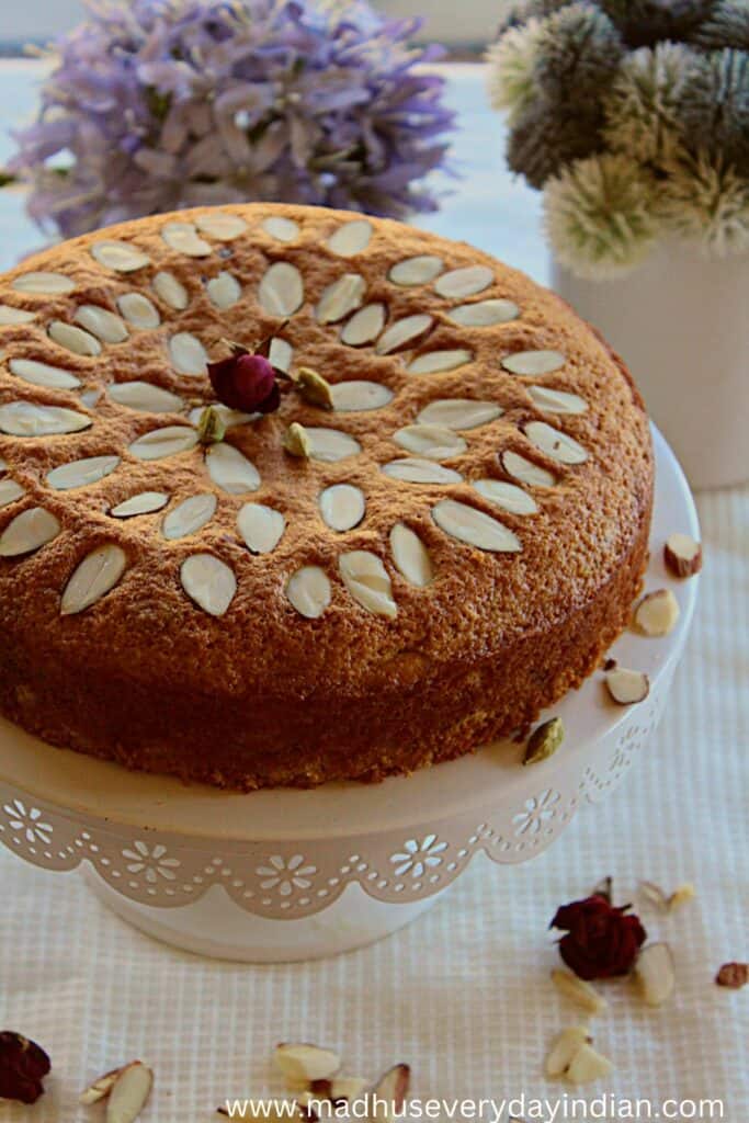 Almond Flour Chocolate Cake - Crumb Top Baking