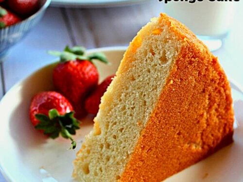 Italian Sponge Cake (Pan di Spagna) – Baking Like a Chef